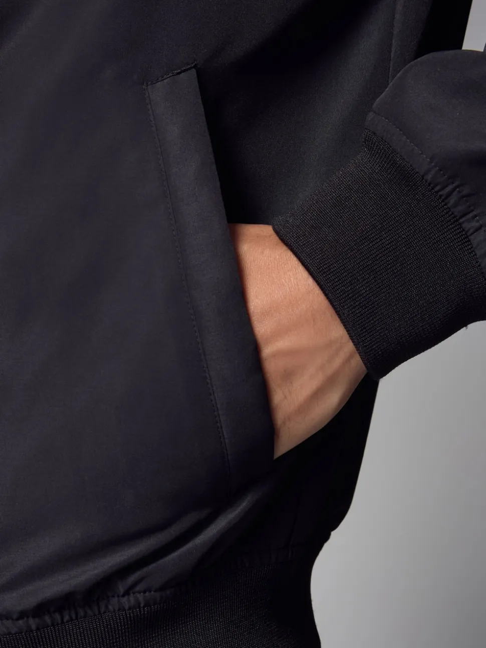 Noir - Blouson imperméable