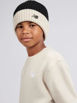 Noir - Bonnet New Balance contrastant