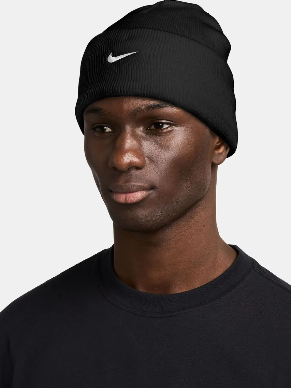 Noir - Bonnet Nike Peak Swoosh