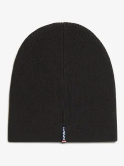 Noir - Bonnet Superdry Essential en maille à logo
