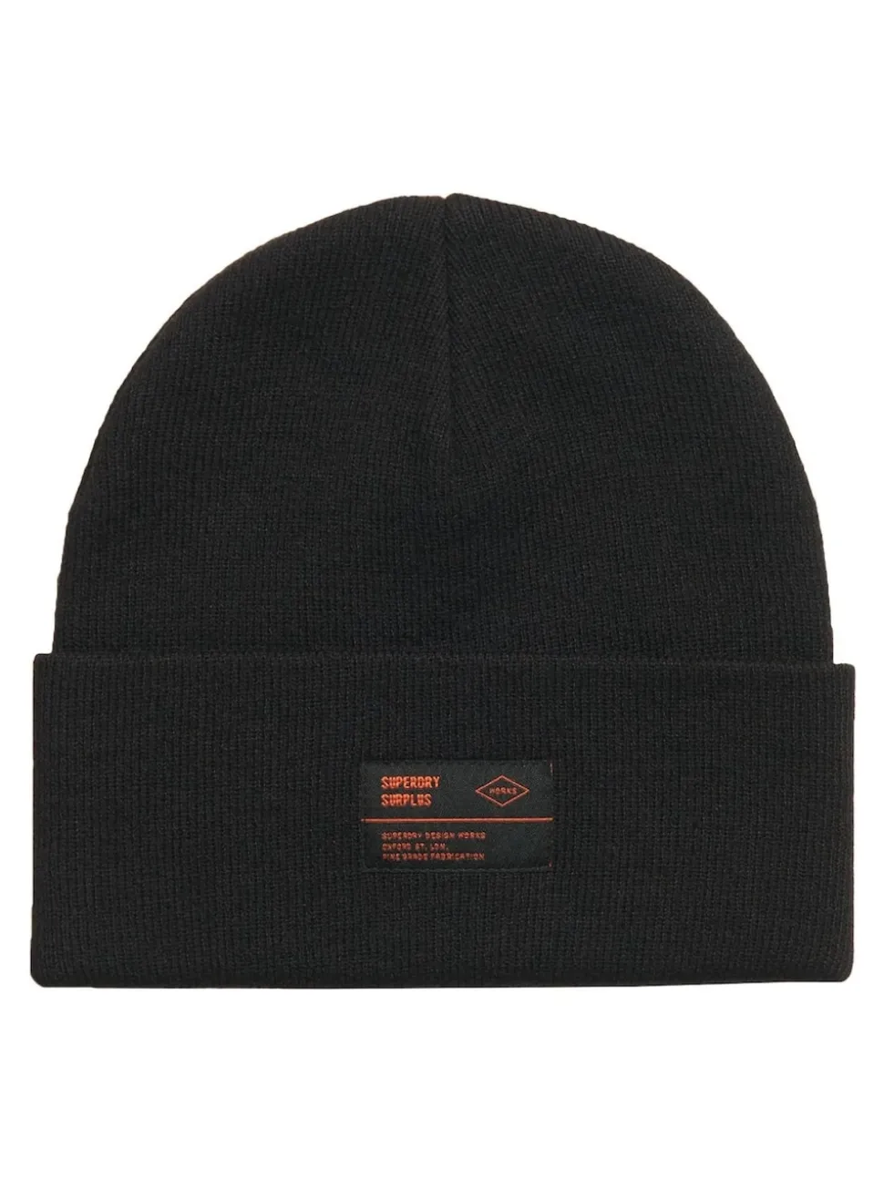 Noir - Bonnet Superdry Surplus en maille