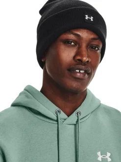 Noir - Bonnet Under Armour Half time Cuff