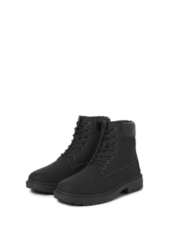 Noir - Bottes à lacets Jack & Jones