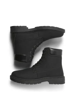 Noir - Bottes à lacets Jack & Jones