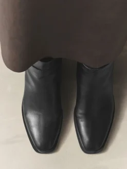 Noir - Bottes à talon carré Forever Comfort® à boucle