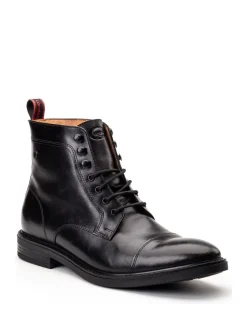 Noir - Bottes Base London Plymouth à Embout