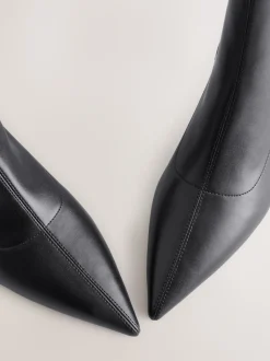 Noir - Bottes chaussettes Forever Comfort® à bout pointu