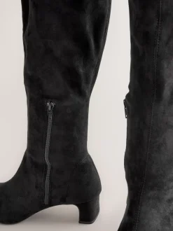 Noir - Bottes chaussettes Forever Comfort® à bout ciselé