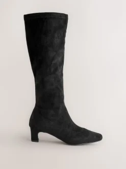 Noir - Bottes chaussettes Forever Comfort® à bout ciselé