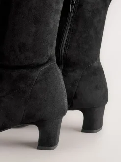 Noir - Bottes chaussettes Forever Comfort® à bout ciselé