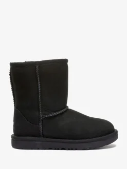 Noir - Bottes courtes UGG classiques pour enfant