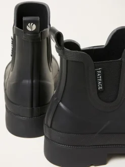 Noir - Bottes de pluie en caoutchouc FatFace