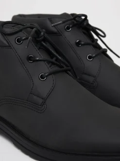 Noir - Bottes Threadbare à lacets