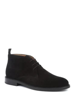 Noir - Bottes/Bottines Jones Bootmaker Deacon en daim Chukka