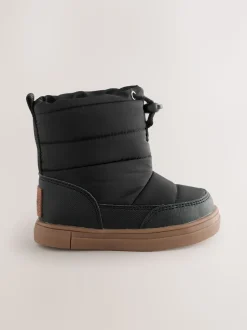 Noir - Bottes/Bottines matelassées doublées™ thermiques et imperméables