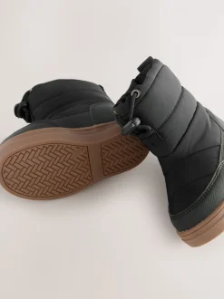 Noir - Bottes/Bottines matelassées doublées™ thermiques et imperméables