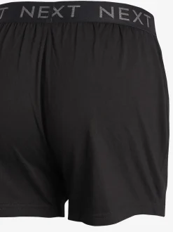 Noir - Boxers coupe large