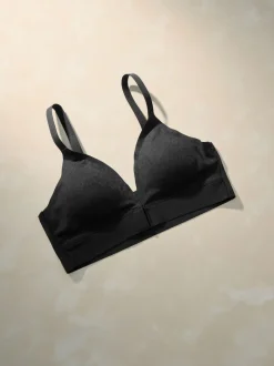 Noir - Brassière Adaptive Animal en jacquard