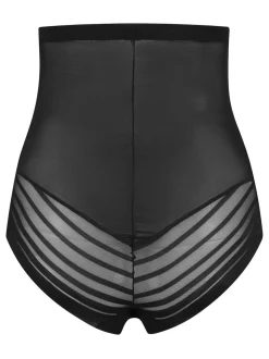 Noir - Bye Bra Powermesh Taille Grande Caleçons