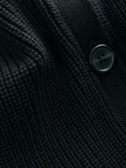 Noir - Cardigans scolaires boxy riches en coton (3-18ans)