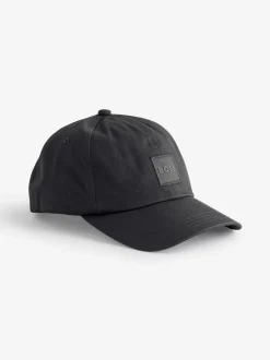 Noir - Casquette BOSS écusson en sergé à logo