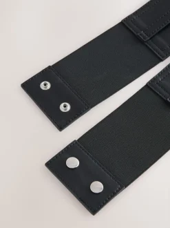 Noir - Ceinture corset large