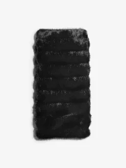 Noir - Écharpe Lipsy en fausse fourrure