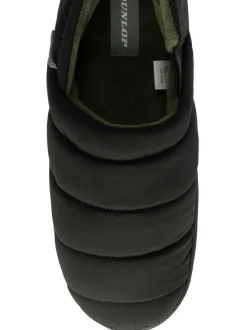 Noir - Chaussons Dunlop pleins en nylon