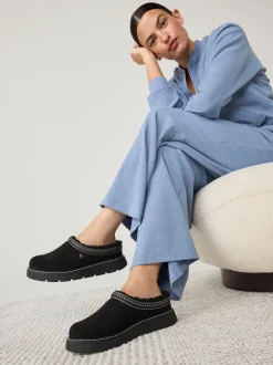 Noir - Chaussons Skechers Keepsakes Lite Cosy Fest