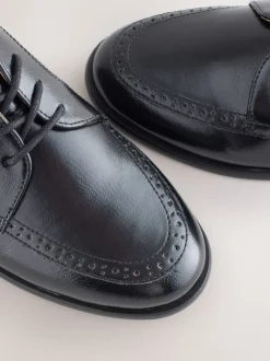 Noir - Chaussures à lacets Forever Comfort® habillées à bout rond