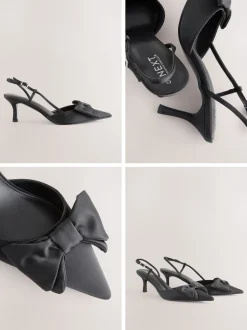 Noir - Chaussures à talons Forever Comfort® à bout pointu et bride arrière