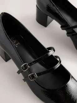 Noir - Chaussures à talons carrés Forever Comfort® Mary Jane