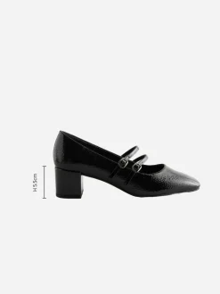Noir - Chaussures à talons carrés Forever Comfort® Mary Jane