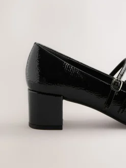 Noir - Chaussures à talons carrés Forever Comfort® Mary Jane