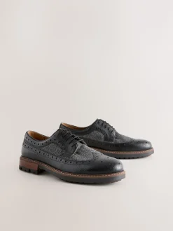 Noir - Chaussures Brogue Heritage
