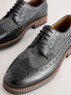 Noir - Chaussures Brogue Heritage