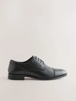 Noir - Chaussures Derby à embout
