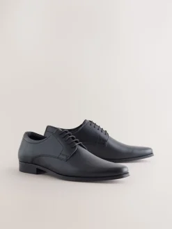 Noir - Chaussures derby en relief