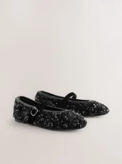 Noir - Chaussures Forever Comfort® Mary Jane avec ornements de sequins
