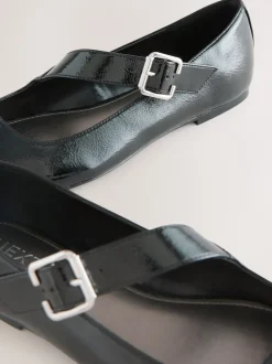 Noir - Chaussures Forever Comfort® Asymmetric Mary Jane