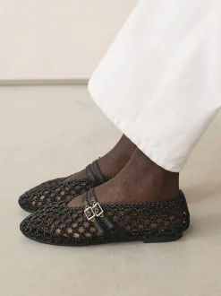 Noir - Chaussures Forever Comfort® à bout rond et double Mary Jane