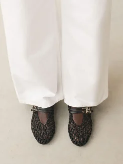 Noir - Chaussures Forever Comfort® à bout rond et double Mary Jane