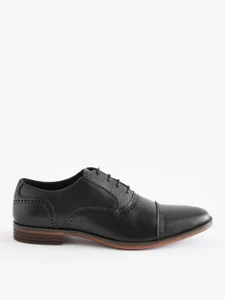 Noir - Chaussures Oxford à bout ouvert