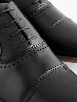 Noir - Chaussures Oxford à bout ouvert