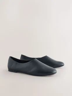 Noir - Chaussures plates Forever Comfort® montantes en cuir