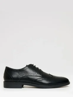 Noir - Chaussures Richelieu Threadbare imitation cuir
