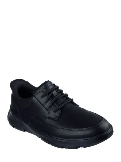 Noir - Chaussures Skechers Garza à enfiler en arc
