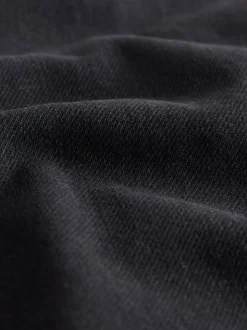 Noir - Chemises oversize en Denim