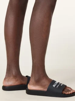 Noir - Claquettes souterraines AllSaints