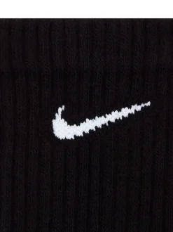 Noir - Col rond - Lot de chaussettes Nike Everyday Cushioned Crew 3 (0)